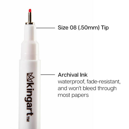 Inkline™ Fine Line Pens 8 Colors Size 8 - Dear John