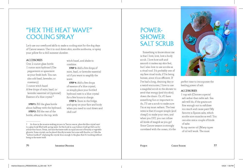 Intention Obsession — Rituals & Witchcraft for Every Season - Dear John