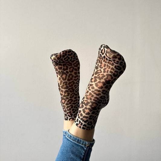 Jane Leopard socks women - Dear John