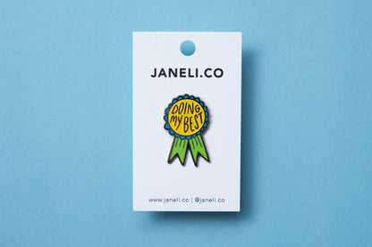 JaneLi.Co - Doing My Best Pin - Dear John