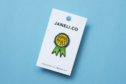 JaneLi.Co - Doing My Best Pin - Dear John