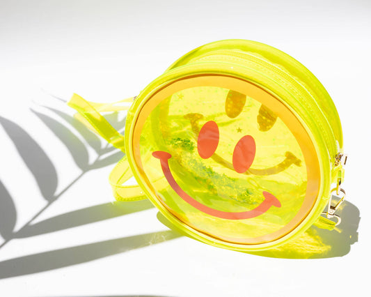 Jelly Handbag - Yellow Smiley Face 🙂 - Dear John