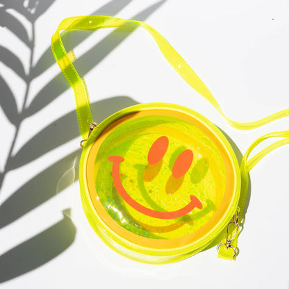 Jelly Handbag - Yellow Smiley Face 🙂 - Dear John
