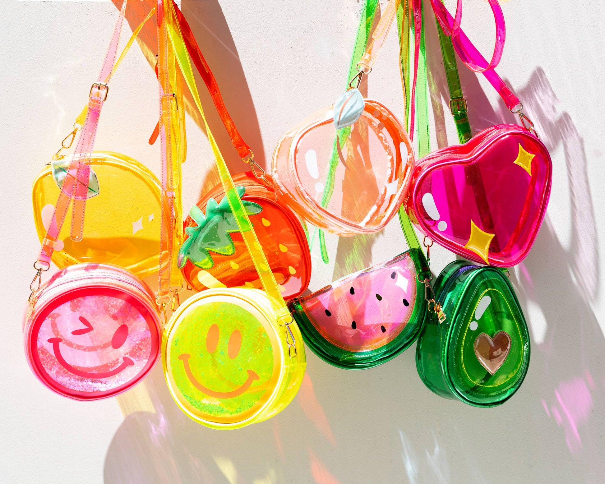 Jelly Handbag - Yellow Smiley Face 🙂 - Dear John