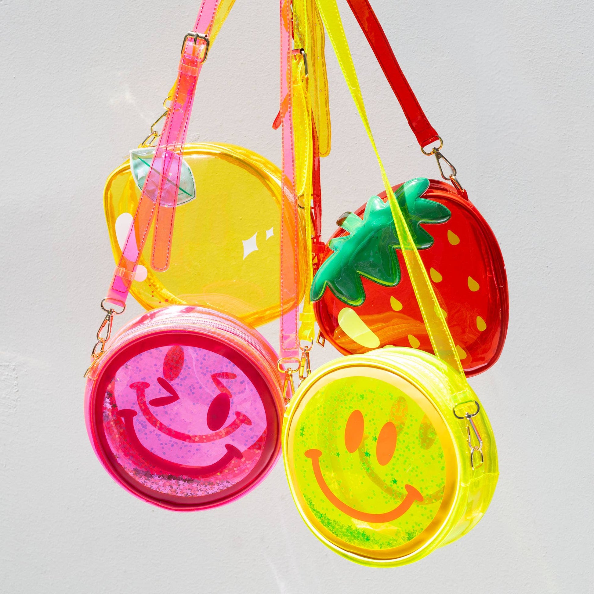 Jelly Handbag - Yellow Smiley Face 🙂 - Dear John