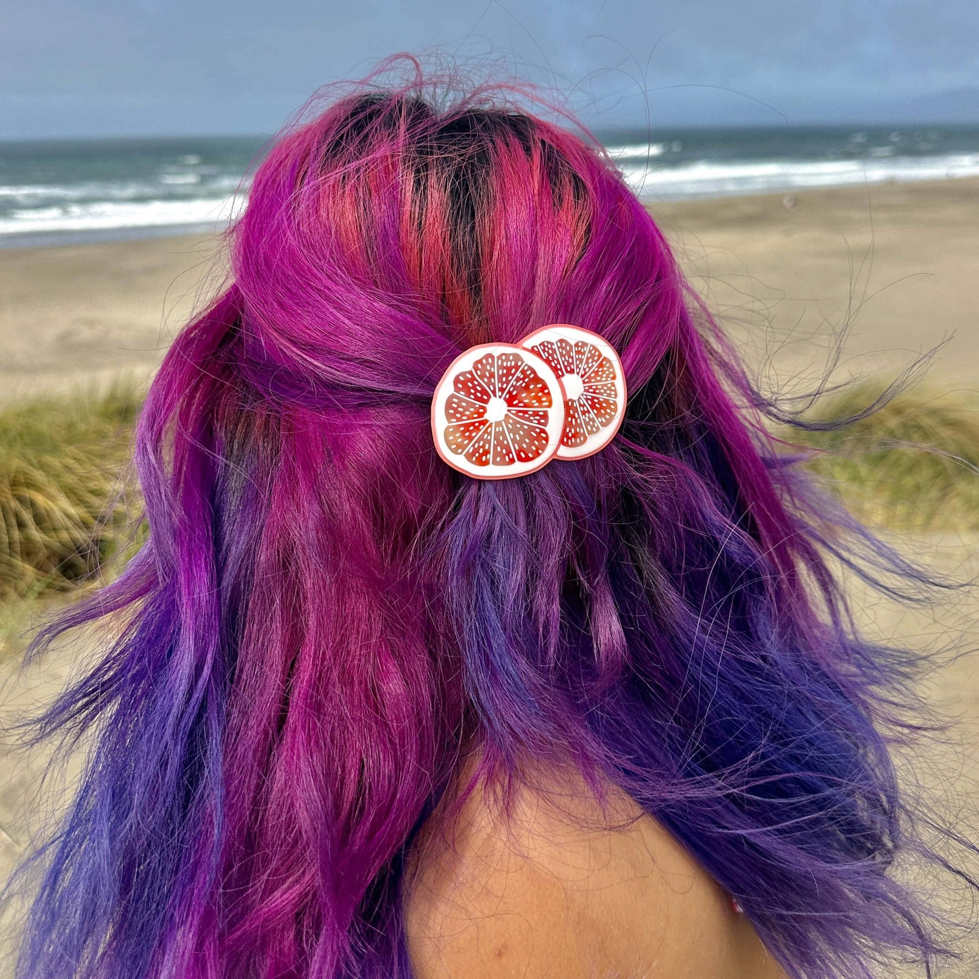 Jenny Lemons - Grapefruit French Barrette - Dear John