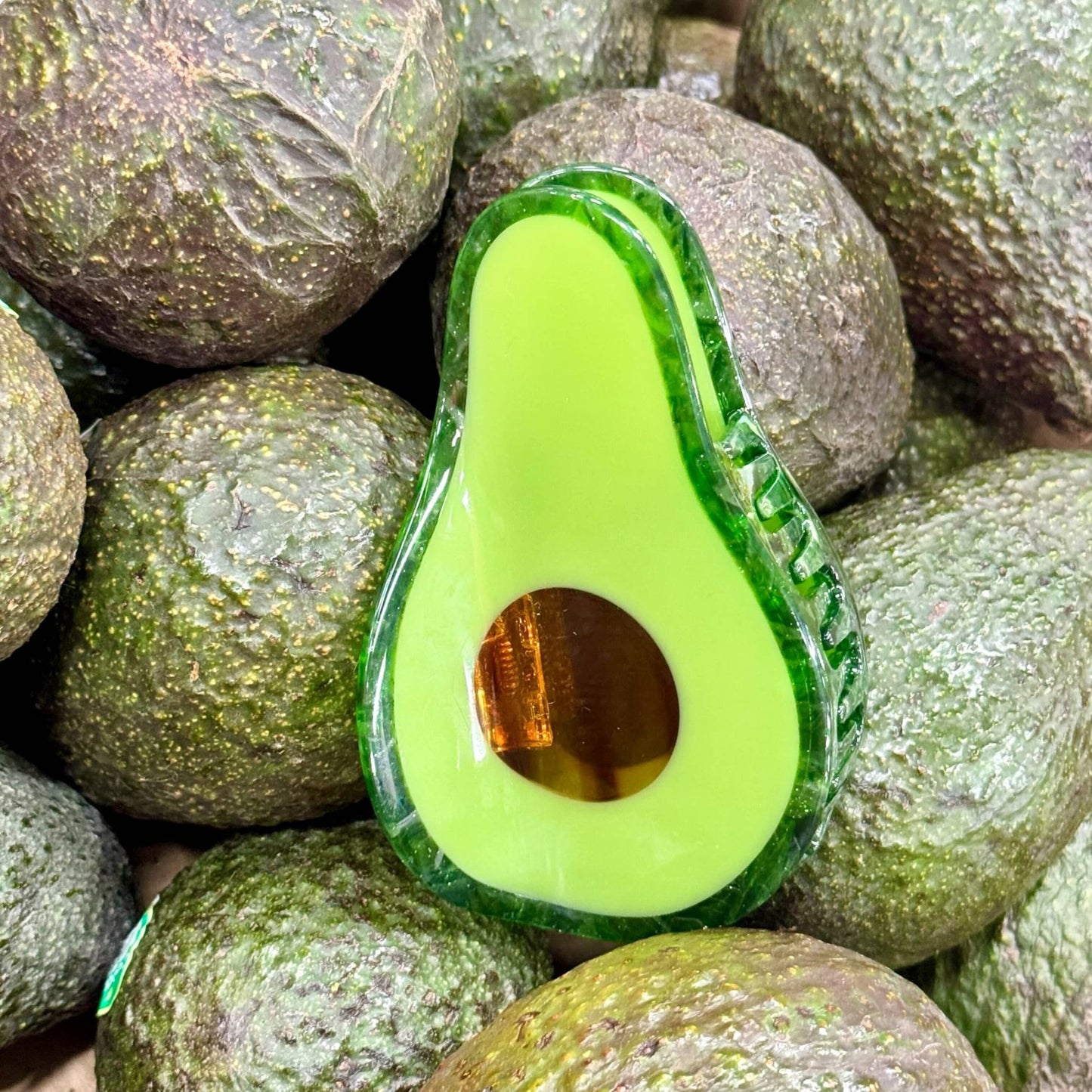 Jenny Lemons - Large Avocado Hair Claw Clip - Dear John