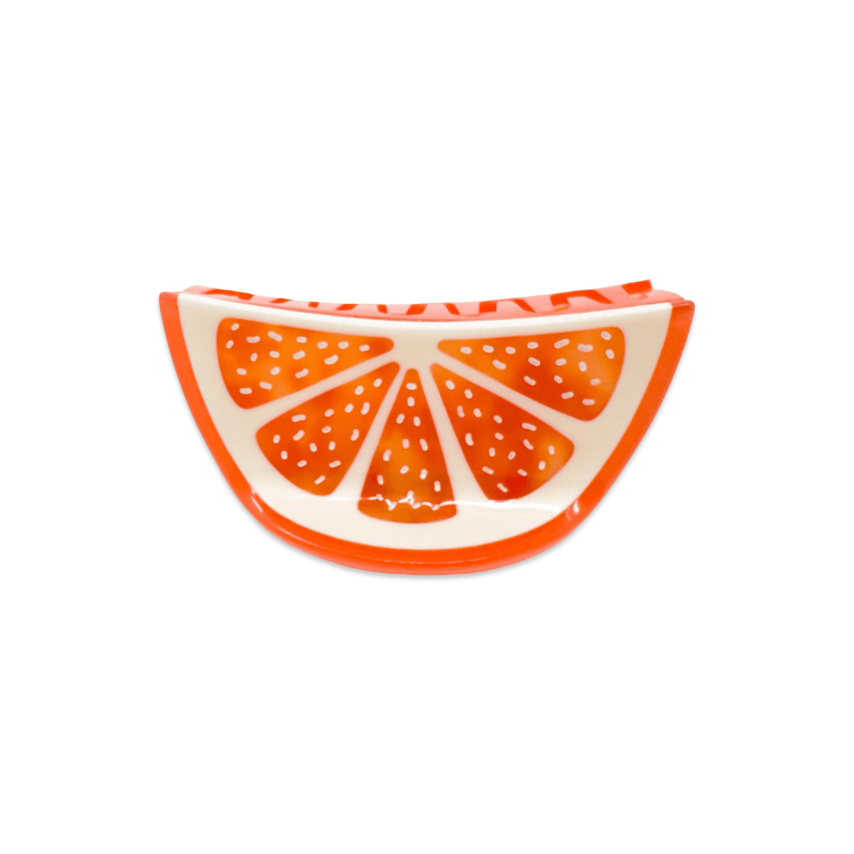 Jenny Lemons - Midi Grapefruit Slice Hair Claw Clip - Dear John