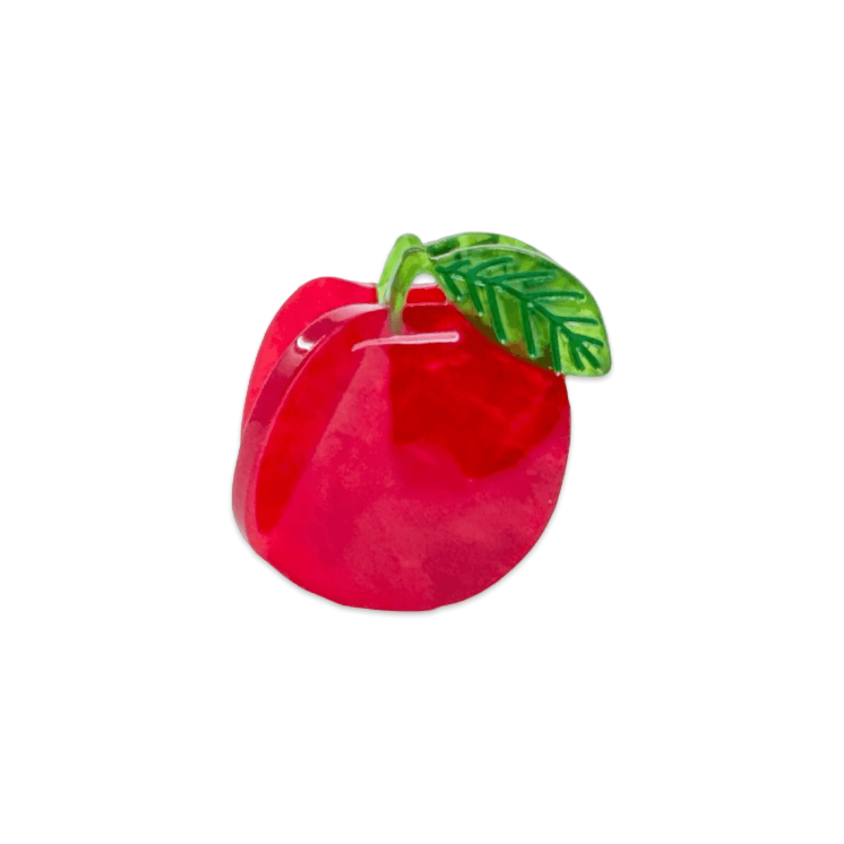 Jenny Lemons - Mini Red Apple Hair Claw Clip - Dear John