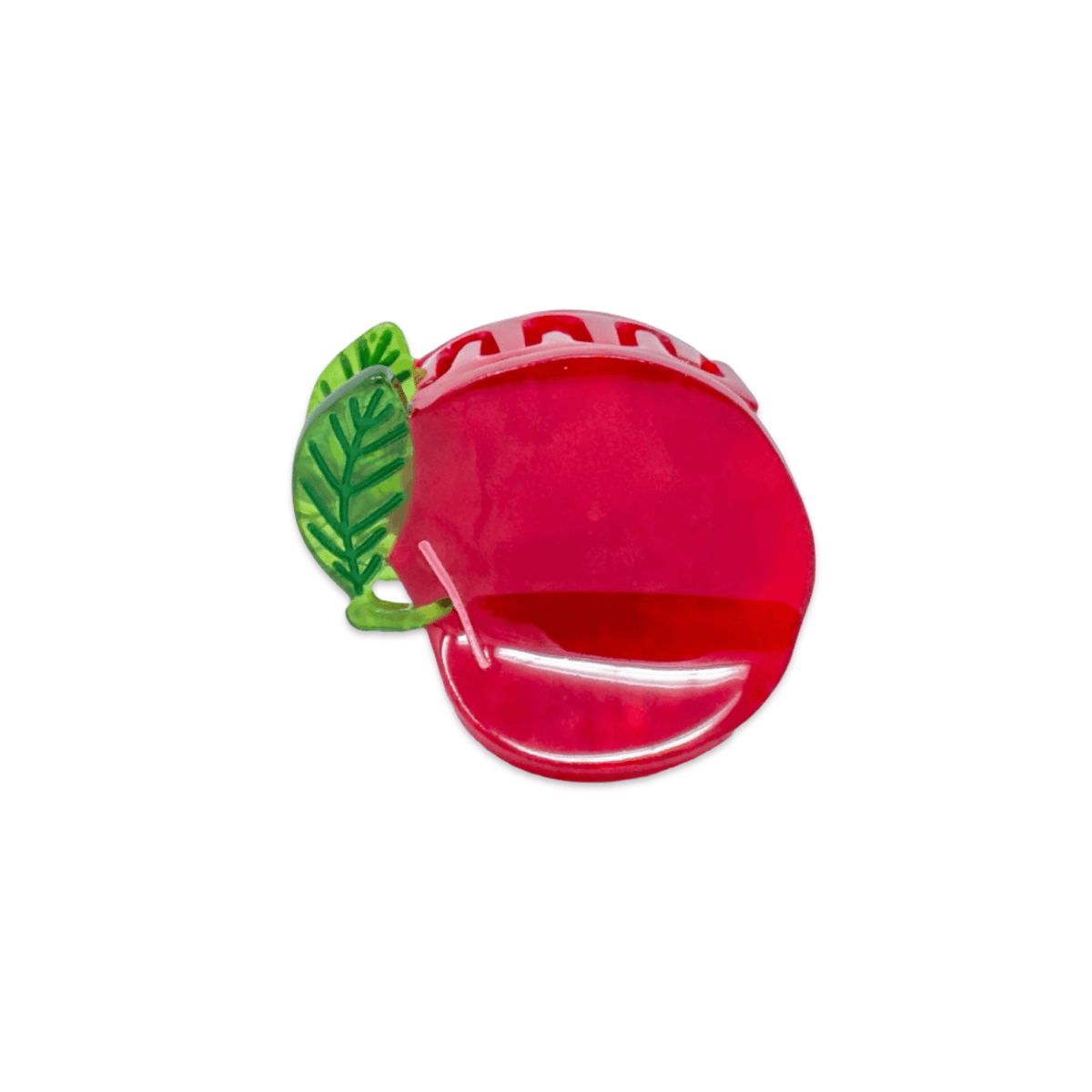 Jenny Lemons - Mini Red Apple Hair Claw Clip - Dear John