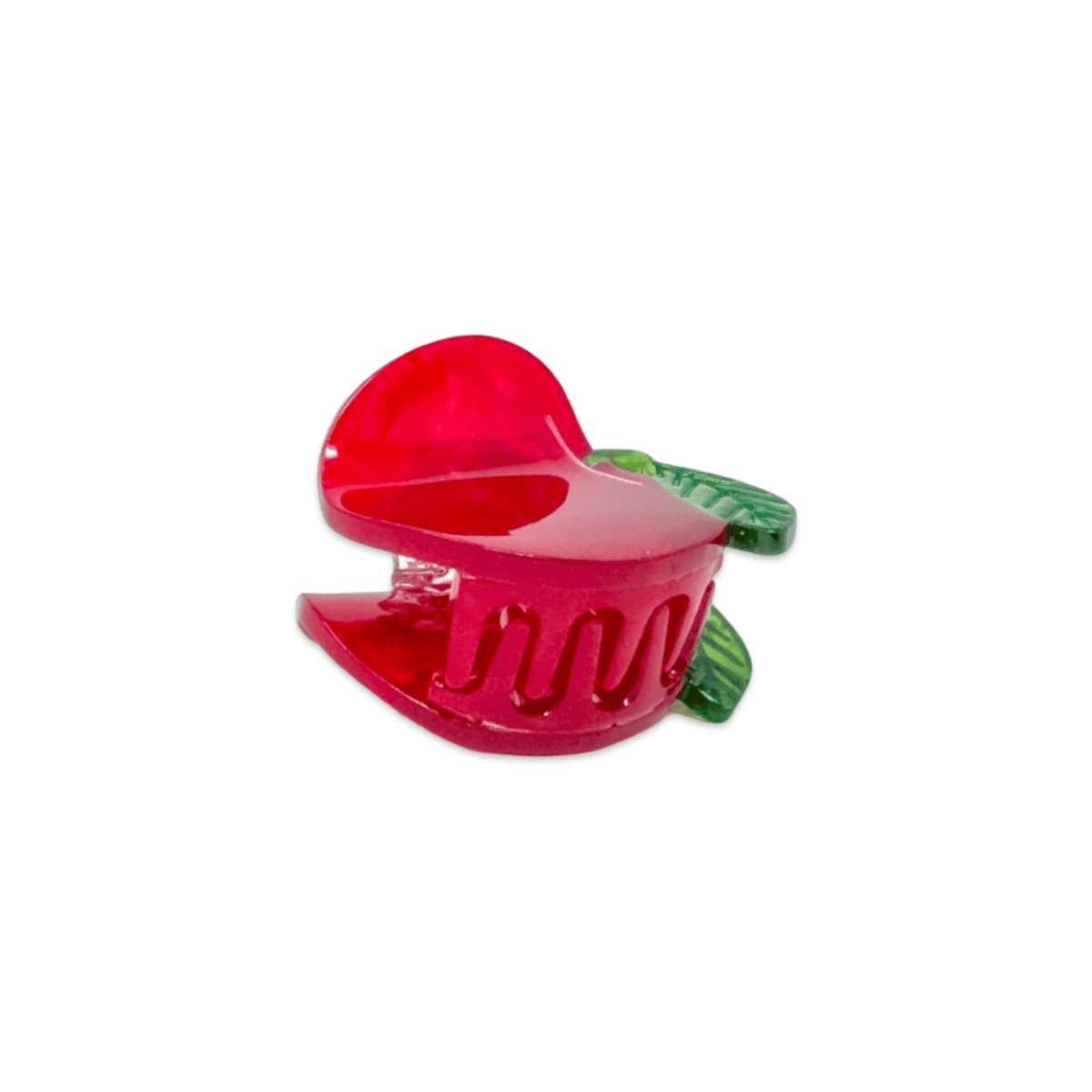 Jenny Lemons - Mini Red Apple Hair Claw Clip - Dear John