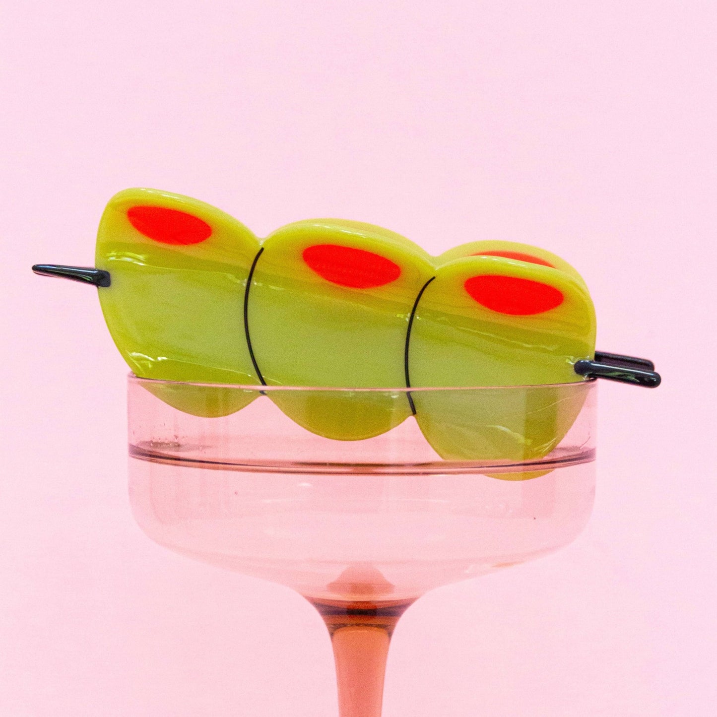 Jenny Lemons - XL Olive Hair Claw Clip - Dear John