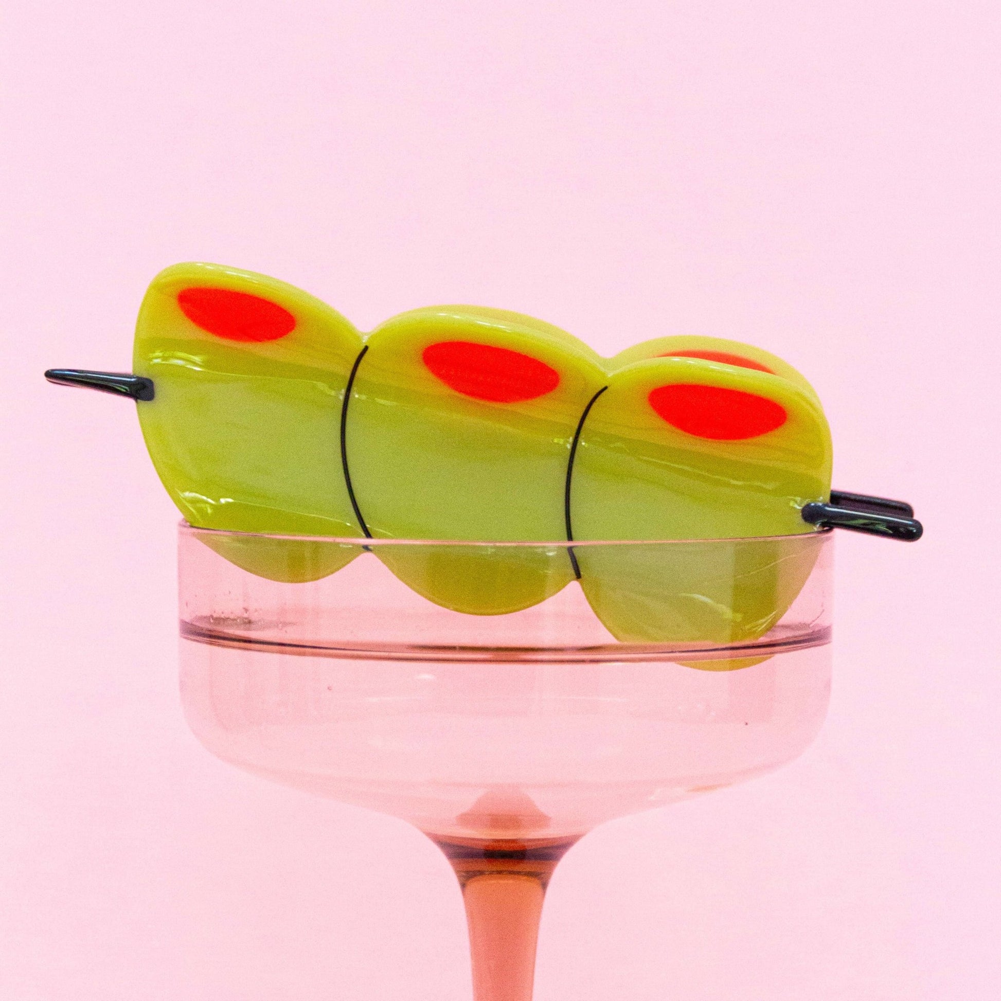 Jenny Lemons - XL Olive Hair Claw Clip - Dear John