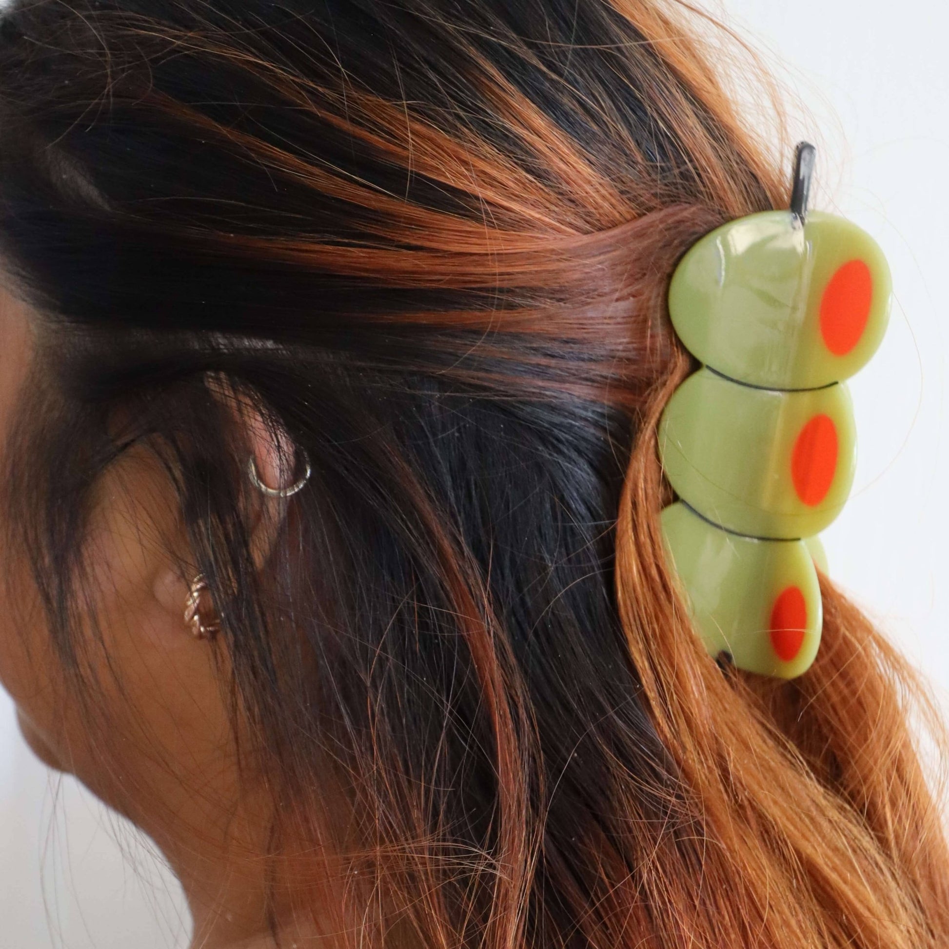 Jenny Lemons - XL Olive Hair Claw Clip - Dear John