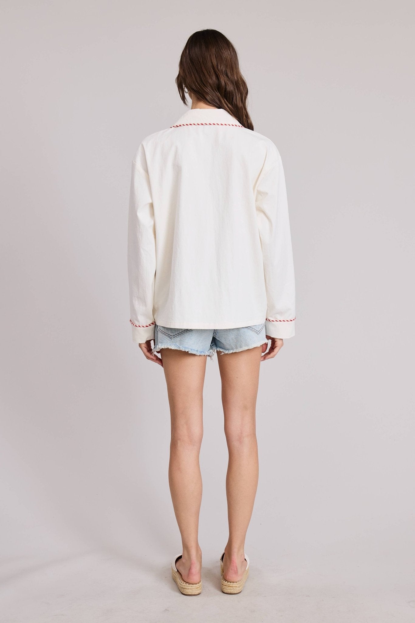 Joshua Embroidered Lightweight Jacket - Dear John