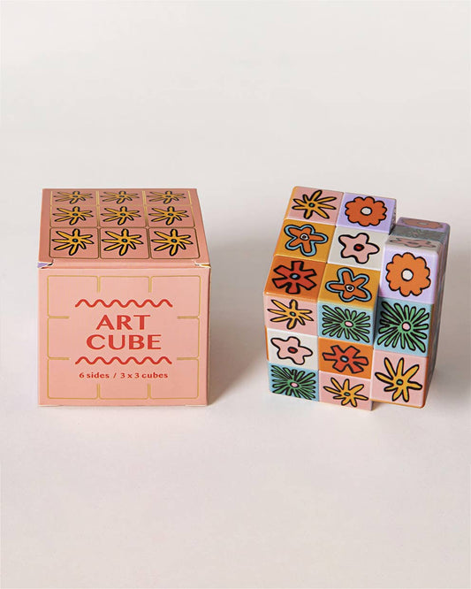 Journey of Something USA - Art Cube – Flower Pop Artistic Puzzle Game - Dear John