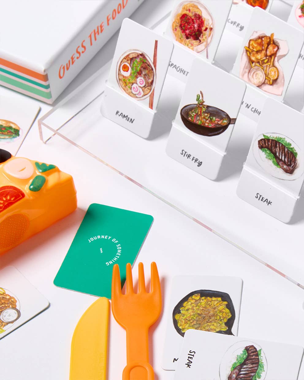 Journey of Something USA - Guess the Food Game – Artist Designed - Dear John