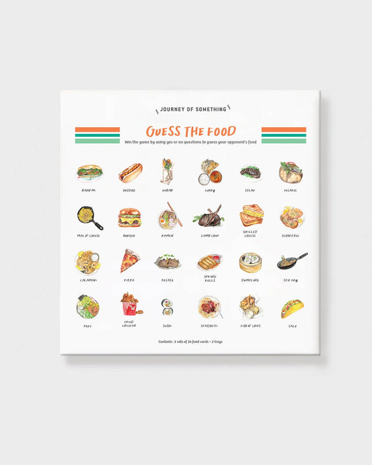 Journey of Something USA - Guess the Food Game – Artist Designed - Dear John