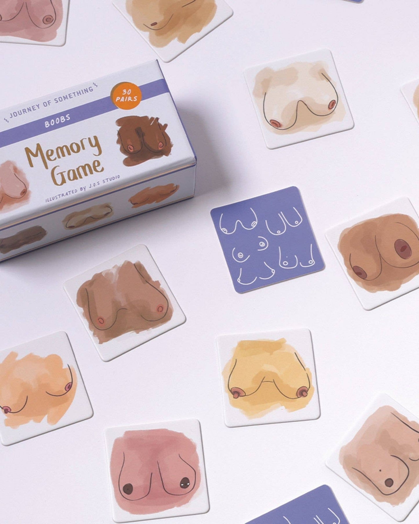 Journey of Something USA - Memory Card Game - Boobs - Dear John