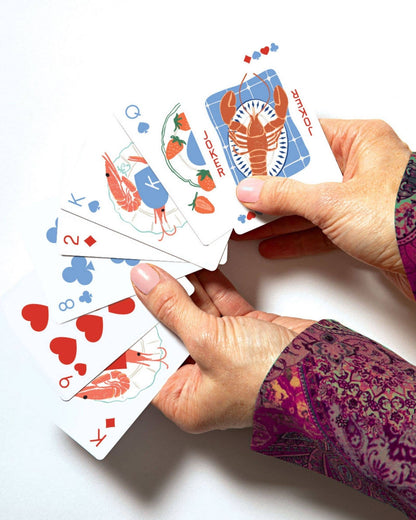 Journey of Something USA - Playing Cards - Mediterranean Summer - Artist Designed - Dear John