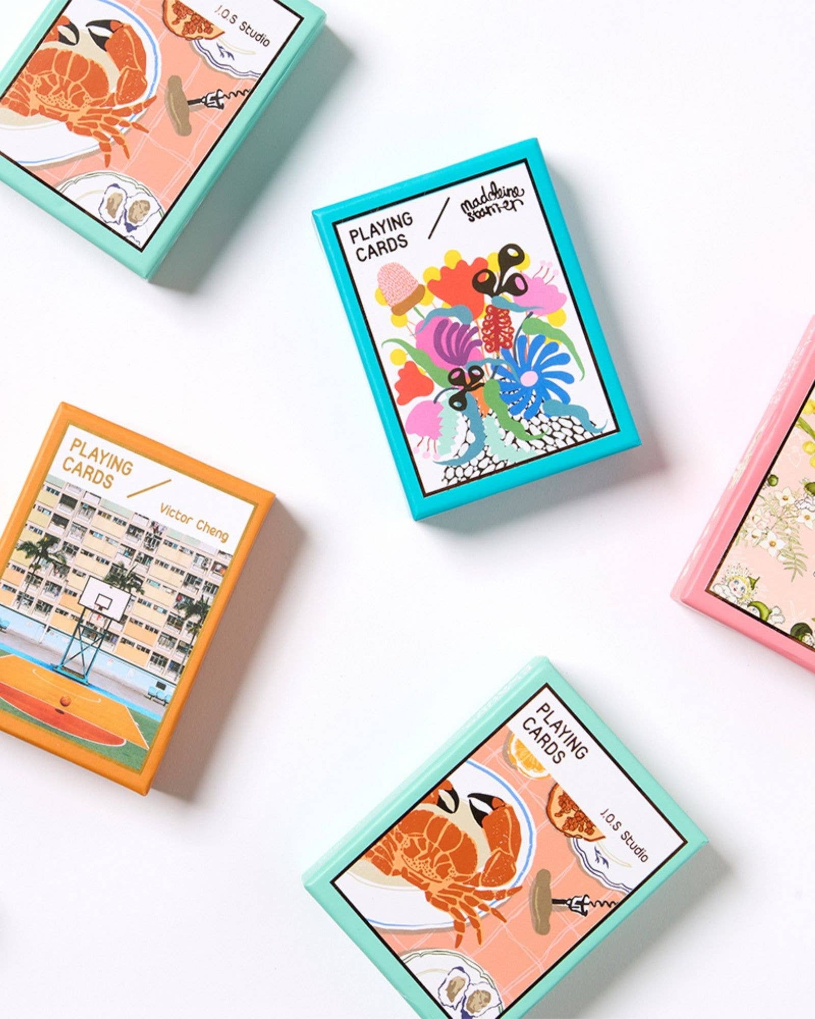 Journey of Something USA - Playing Cards - Mediterranean Summer - Artist Designed - Dear John