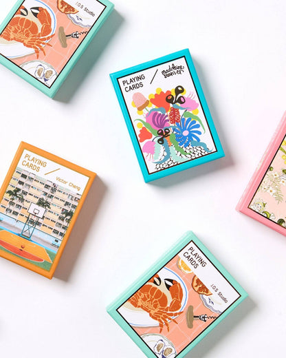 Journey of Something USA - Playing Cards - Mediterranean Summer - Artist Designed - Dear John
