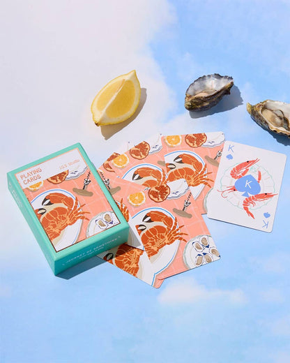 Journey of Something USA - Playing Cards - Mediterranean Summer - Artist Designed - Dear John