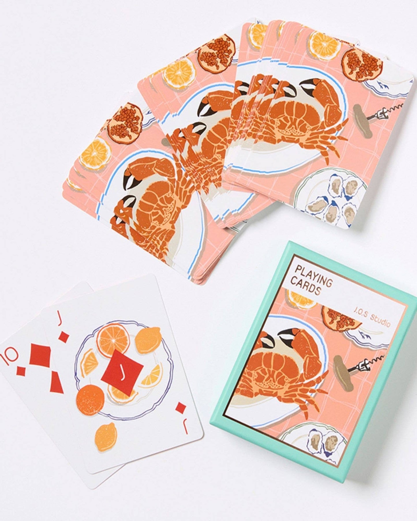 Journey of Something USA - Playing Cards - Mediterranean Summer - Artist Designed - Dear John