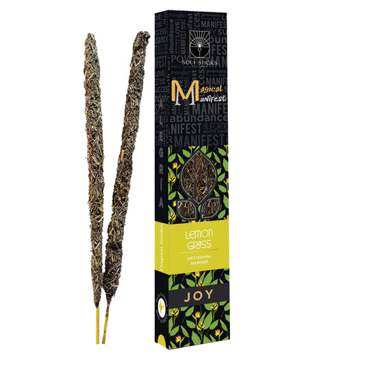Joy Lemongrass Magical Manifest Artisanal Incense Sticks - Dear John