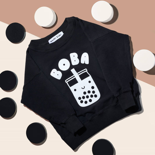 Kawaii Boba Kid's Sweatshirt - Dear John