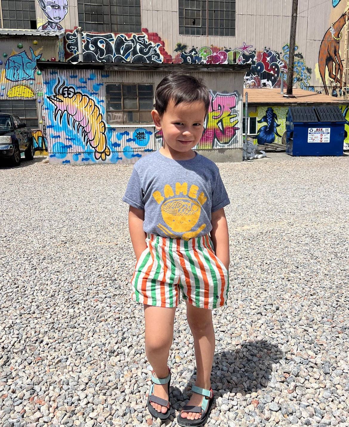 Kawaii Ramen Kid's Graphic Tee - Dear John