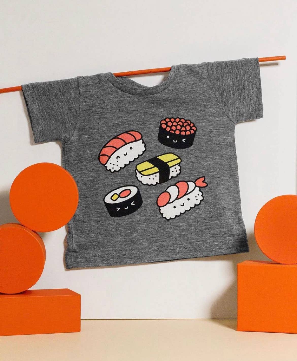 Kawaii Sushi Kid's Graphic Tee - Dear John