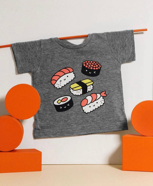 Kawaii Sushi Kid's Graphic Tee - Dear John