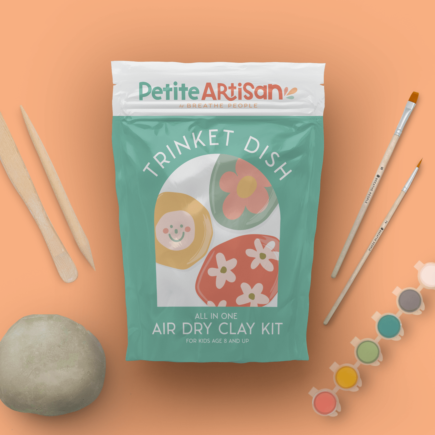 Kids DIY Clay Kit — Make & Paint Your Own Trinket Dishes - Dear John