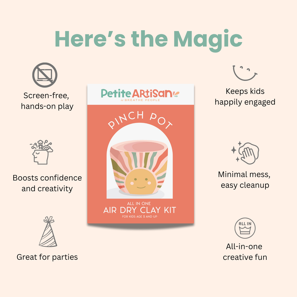 Kids DIY Clay Kit — Make & Paint Your Own Trinket Dishes - Dear John