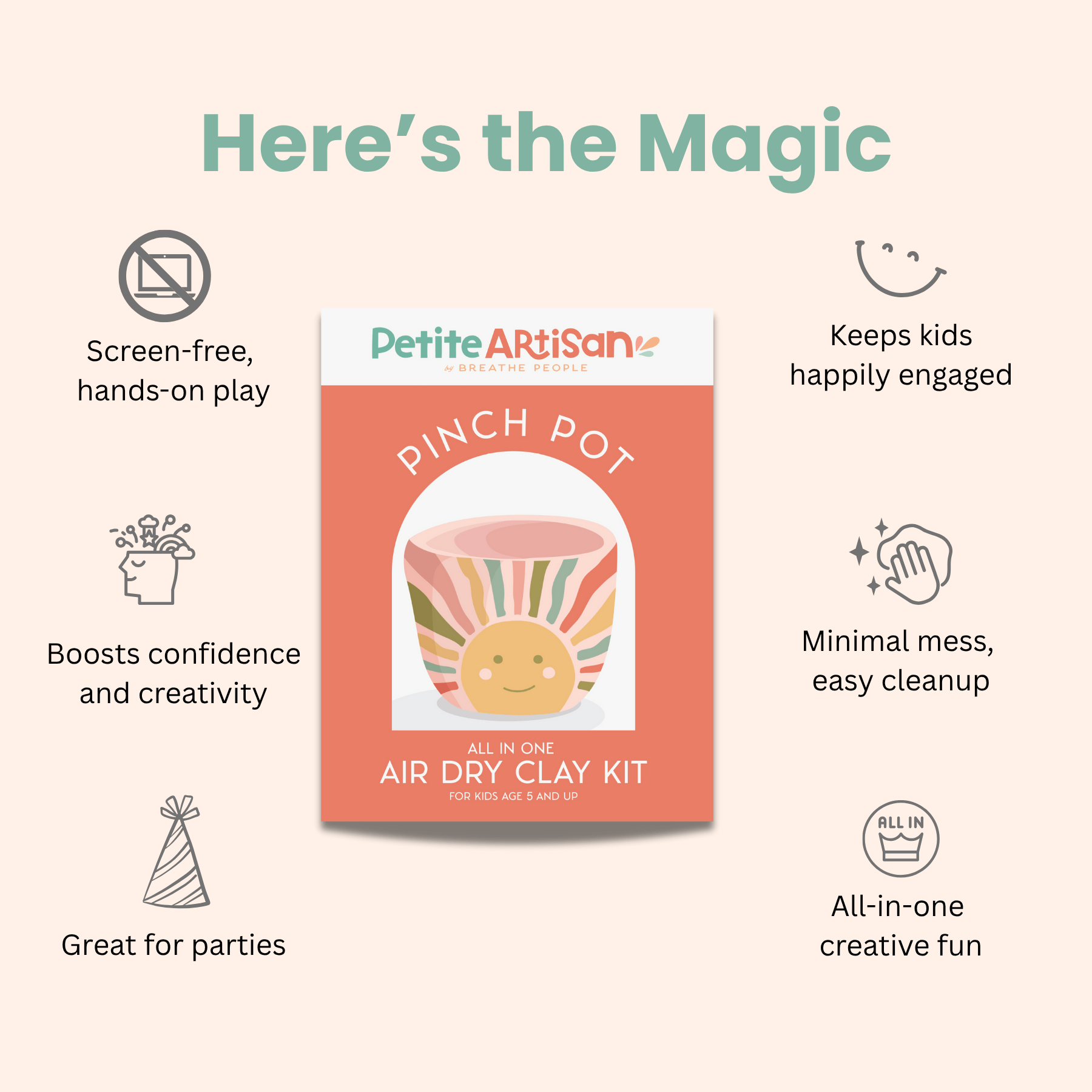 Kids DIY Clay Kit — Make & Paint Your Own Trinket Dishes - Dear John