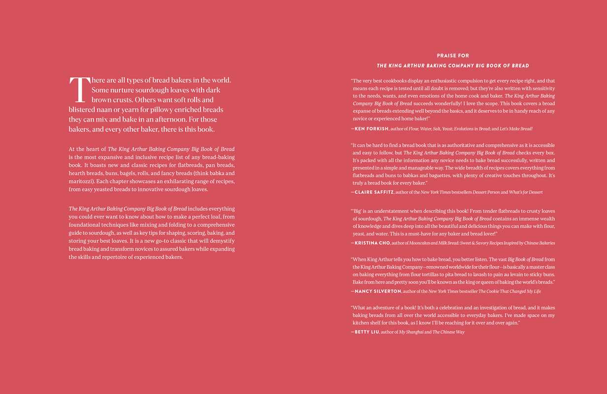 King Arthur Baking Company Big Book of Bread by King Arthur Baking Company - Dear John