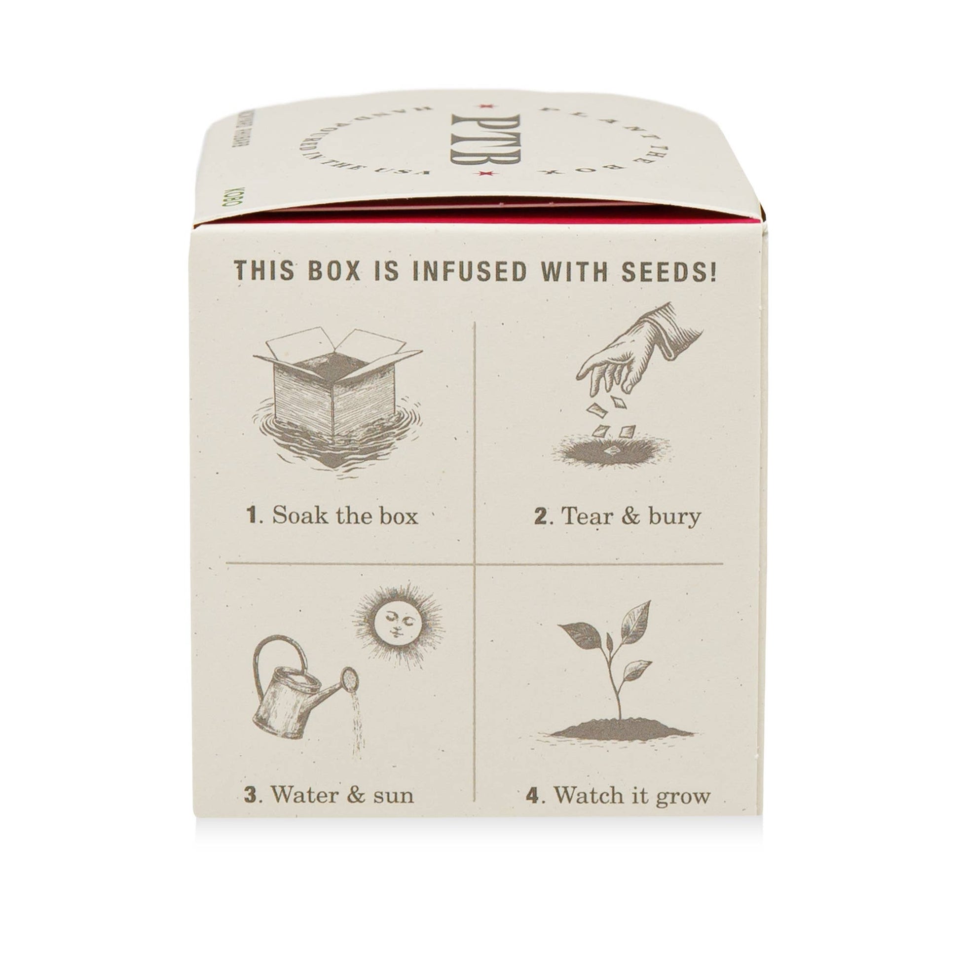 KOBO - Backyard Rhubarb - Plant the Box Candle - 9oz. - Dear John