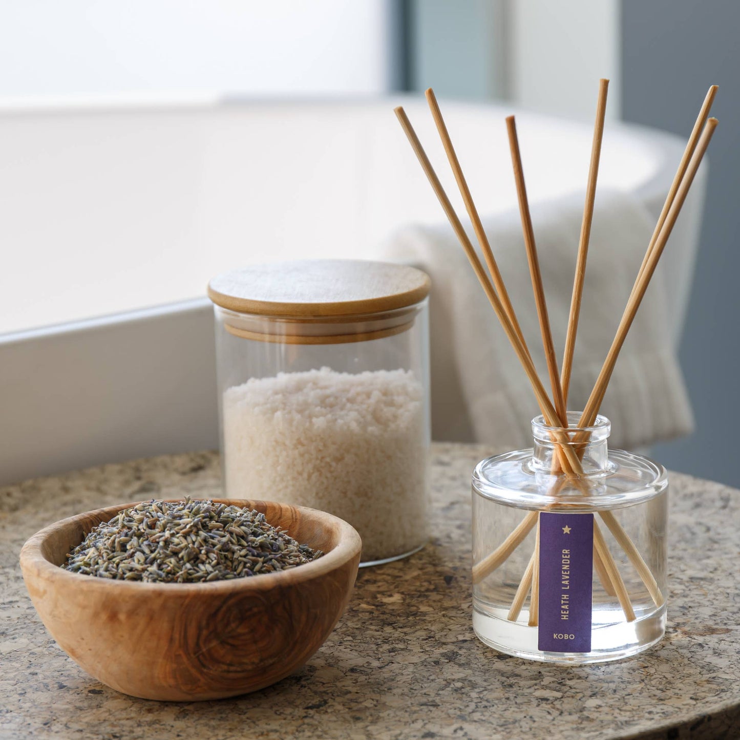 KOBO - Heath Lavender - Plant the Box Diffuser - 4oz - Dear John
