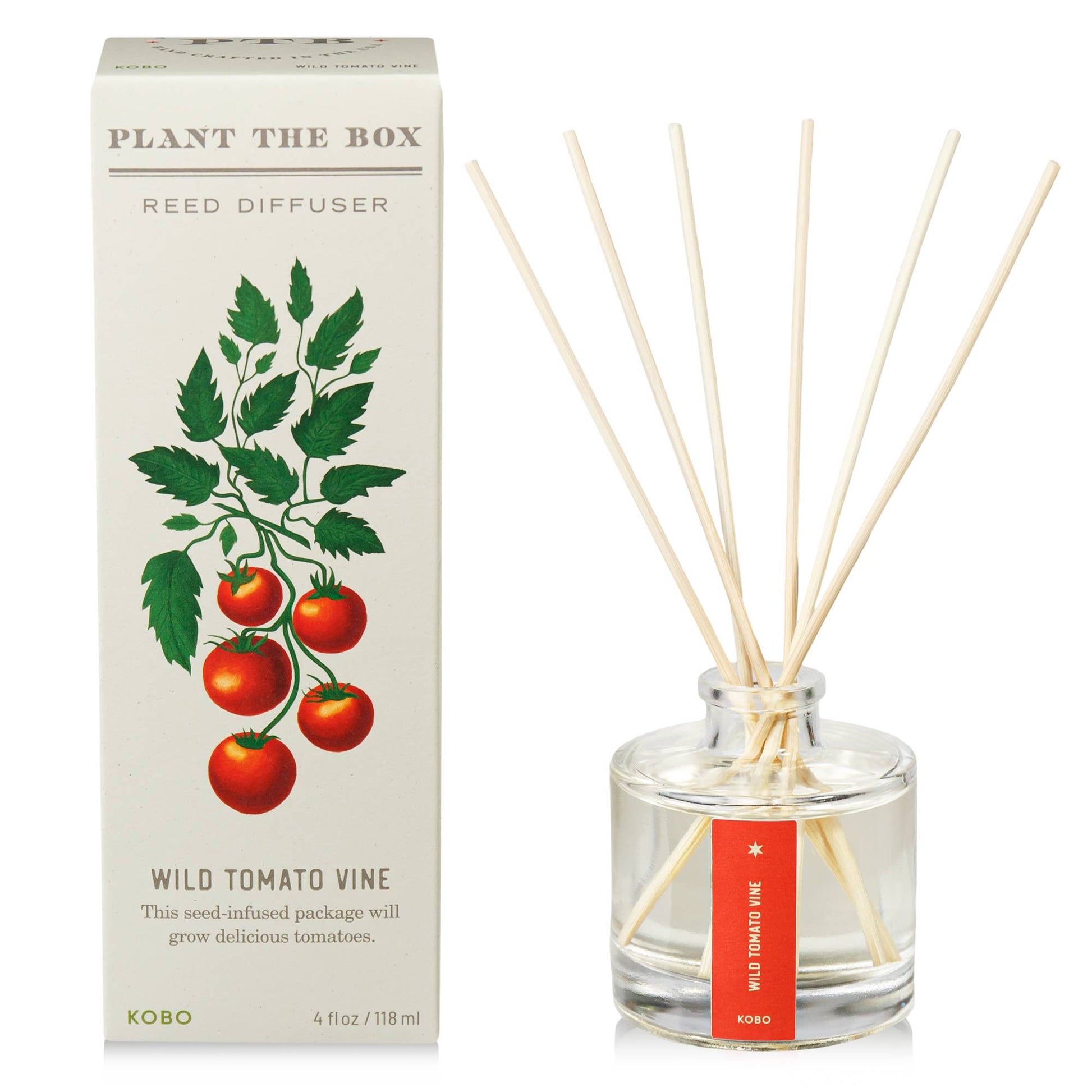 KOBO - Wild Tomato Vine - Plant the Box Diffuser - 4oz - Dear John