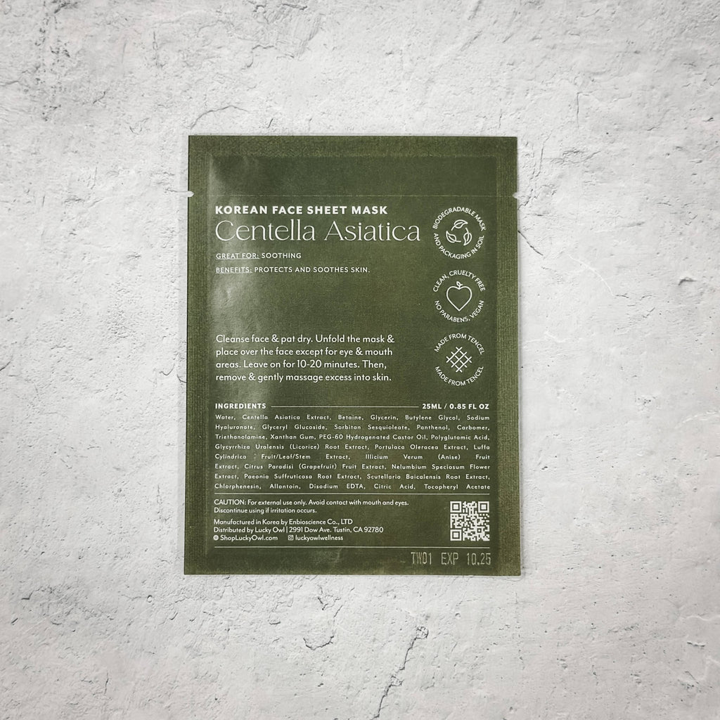 Korean Sheet Mask — Take a Deep Breath - Dear John