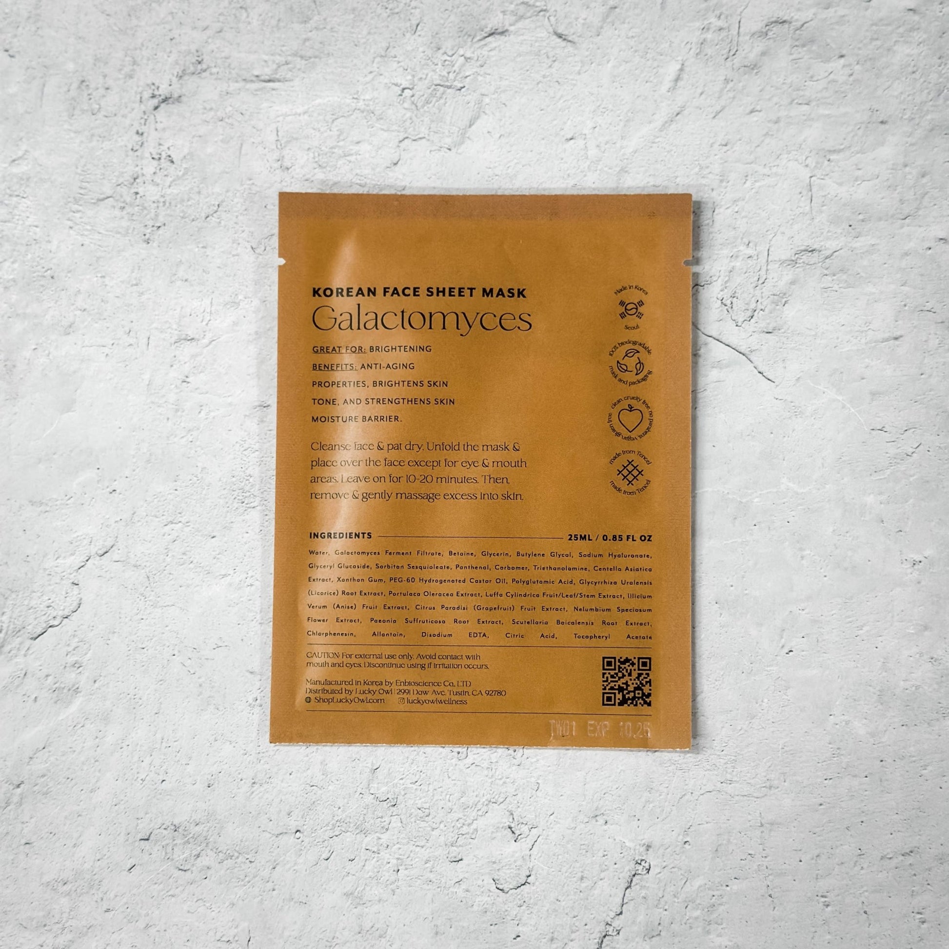 Korean Sheet Mask — You’ve Got This - Dear John