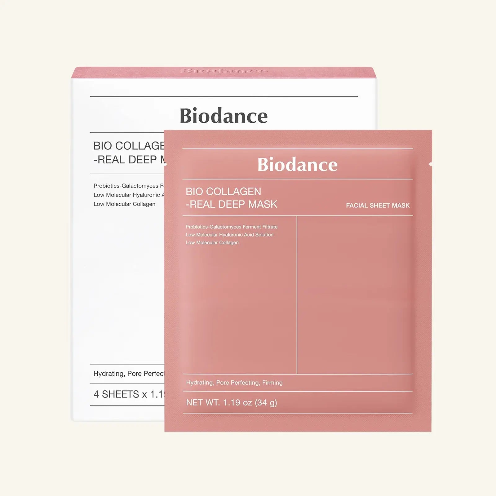 Kosmic - Kbeauty Skincare - [Biodance] Bio Collagen Real Deep Overnight Mask 1EA 4 types - Dear John