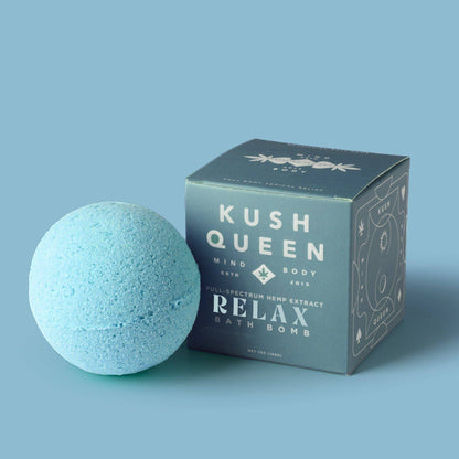 Kush Queen CBD - Relax 250mg Bath Bomb - Dear John