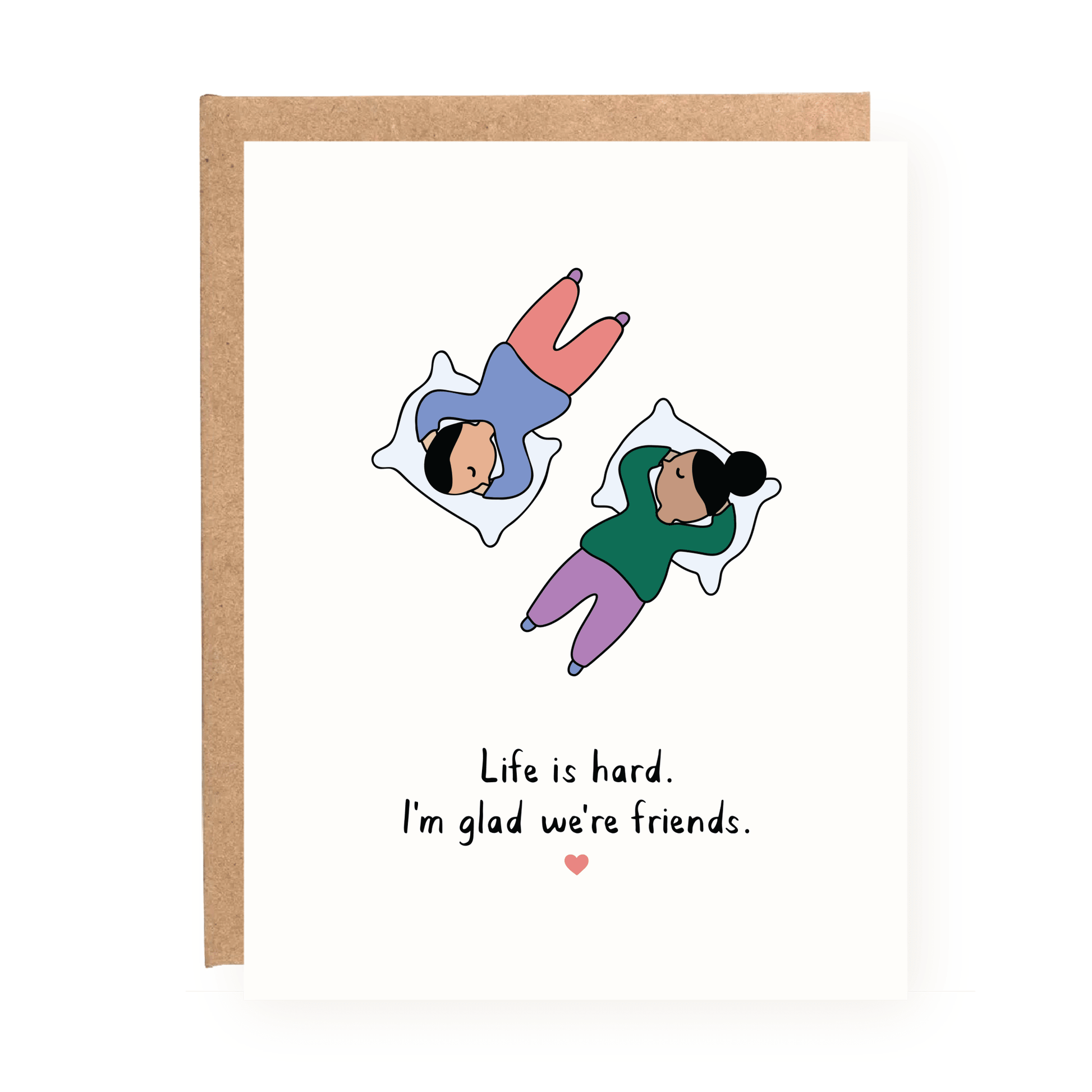 Kwohtations - I'm Glad We're Friends Card - Dear John