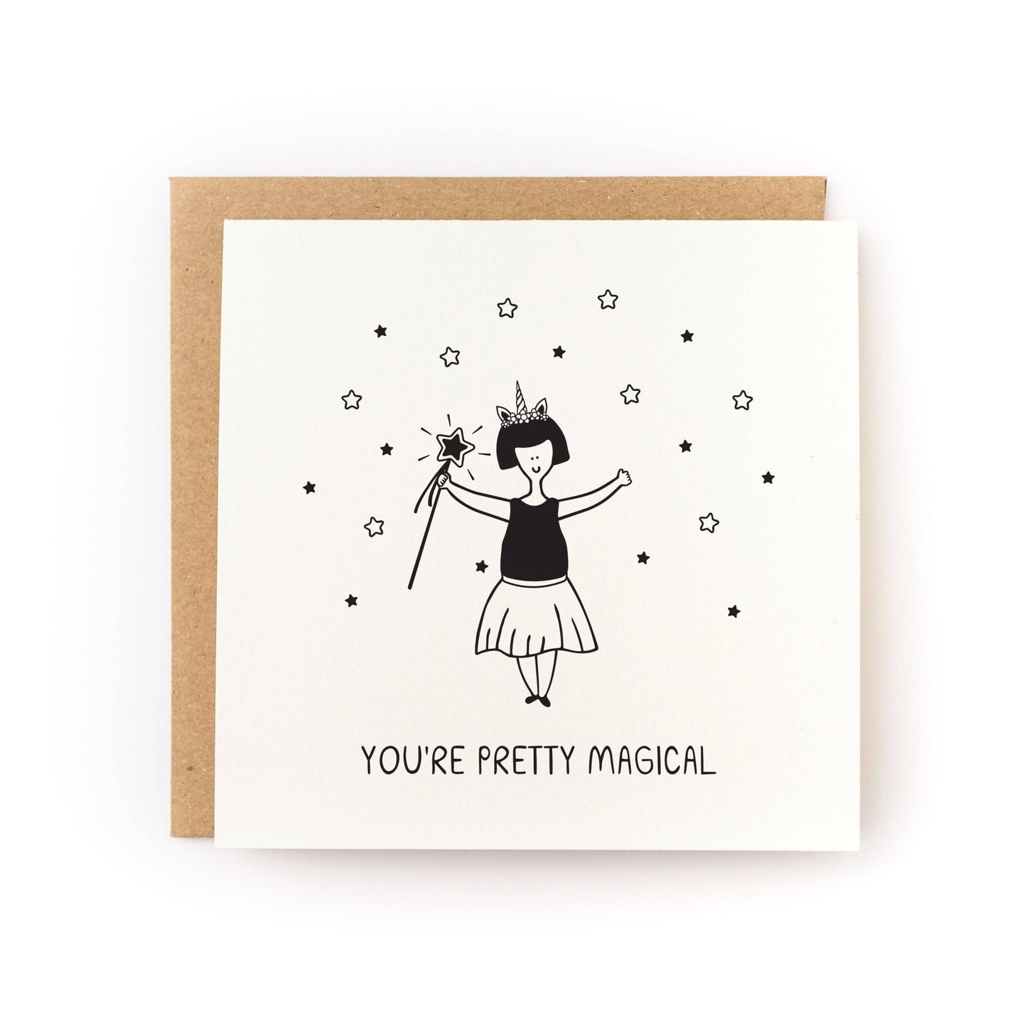 Kwohtations - You're Pretty Magical Letterpress Card - Dear John