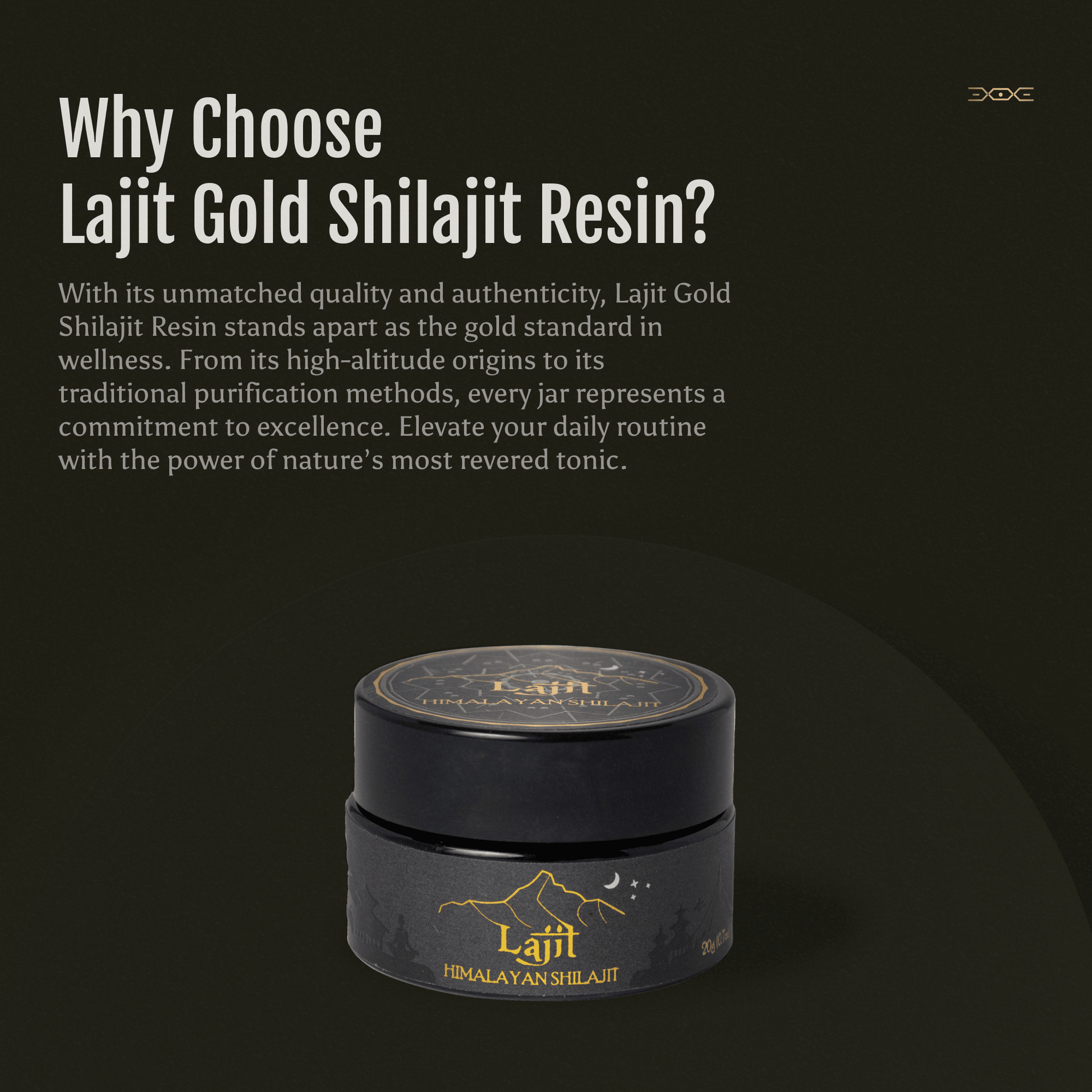 Lajit Gold - Lajit Himalayan Shilajit Resin - Dear John