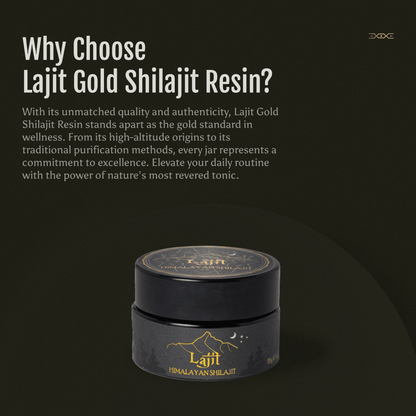 Lajit Gold - Lajit Himalayan Shilajit Resin - Dear John