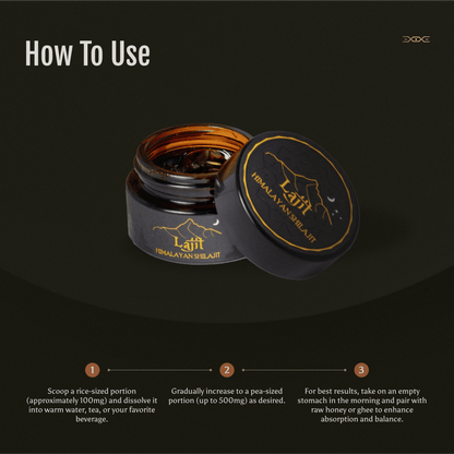 Lajit Gold - Lajit Himalayan Shilajit Resin - Dear John