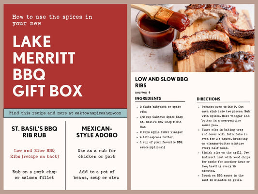 Lake Merritt BBQ Gift Set - Dear John